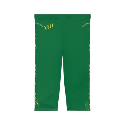 Seek More CL XII | Capri Leggings | EI Sports | Dark Green - Image 2