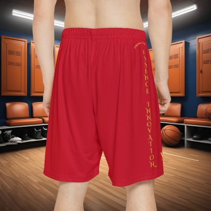 Seek More Velocity X | EI Performance Shorts | Dark Red - Image 4