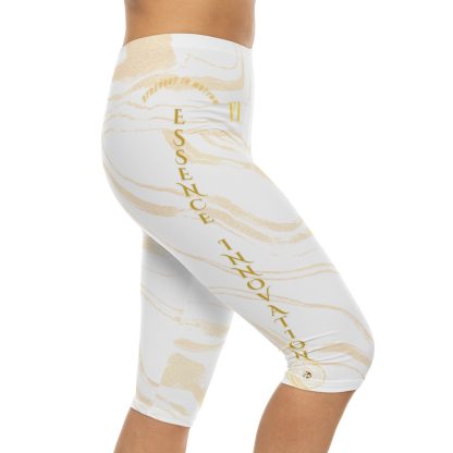 Seek More CLS VI | Capri Leggings | EI Sports | White - Image 5