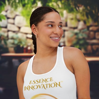 Seek More Luxe~T VI | EI Sports Racerback Tank | White - Image 8