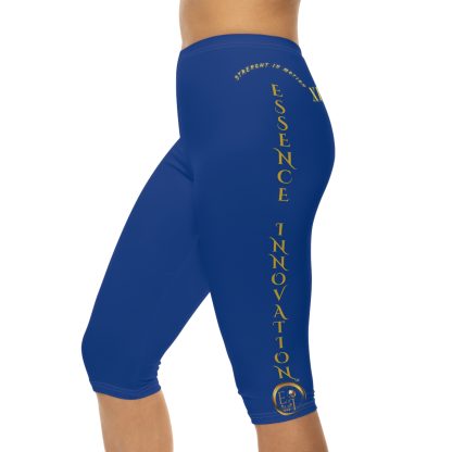 Seek More CL XIII | Capri Leggings | EI Sports | Dark Blue - Image 6