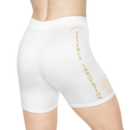 Seek More BS VI | EI Sports Biker Shorts | White - Image 4