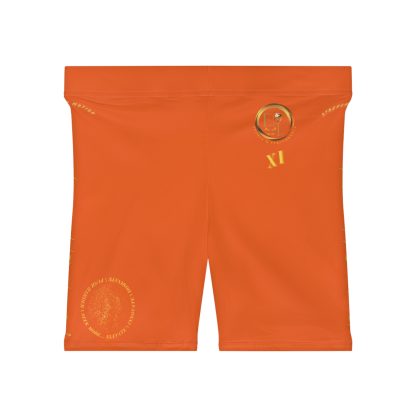 Seek More BS XI | EI Sports Biker Shorts | Orange