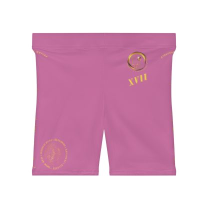 Seek More BS XVII | EI Sports Biker Shorts | Light Pink