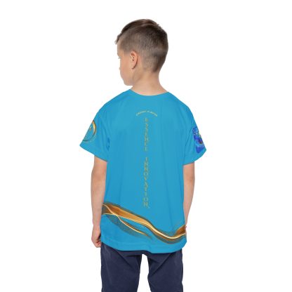 Essence Elite Youth LIX | Elite Sports Jersey | Boys Turquoise - Image 4