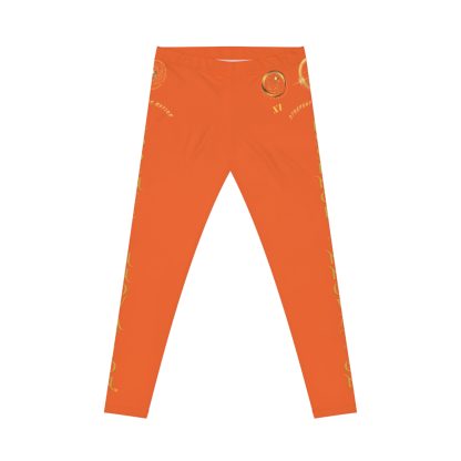 Seek More Premium XI | EI Sports Leggings | Orange