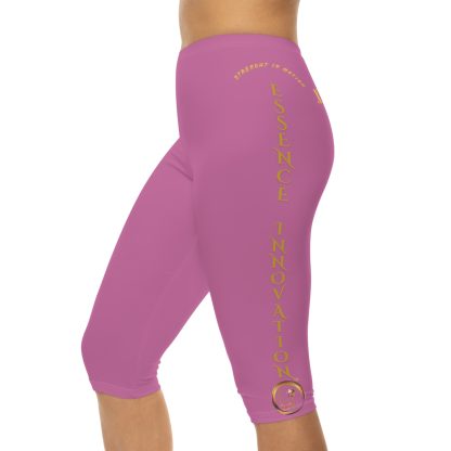 Seek More CL XVII | Capri Leggings | EI Sports | Light Pink - Image 6