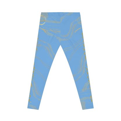 Seek More Premium S XIV | EI Sports Leggings | Light Blue - Image 2