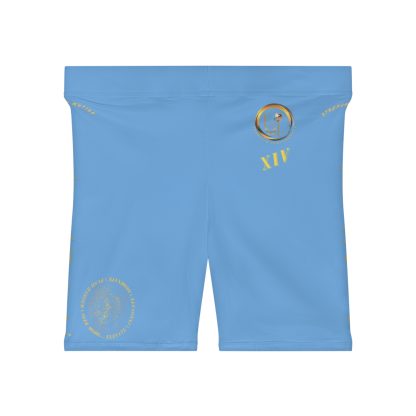 Seek More BS XIV | EI Sports Biker Shorts | Light Blue