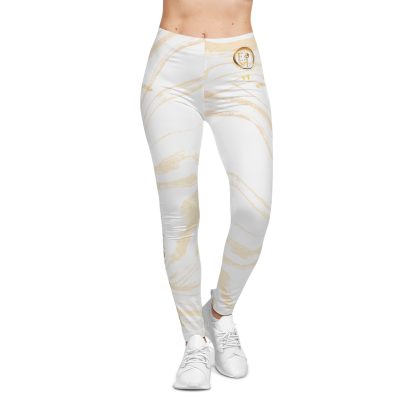 Seek More Premium S VI | EI Sports Leggings | White - Image 3