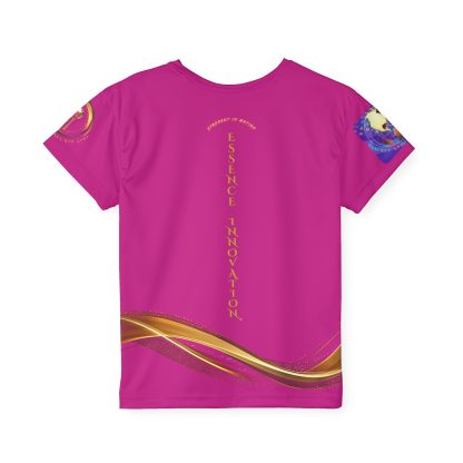 Essence Elite Youth XLIX | Elite Sports Jersey | Girls Pink - Image 2