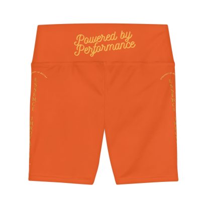 Seek More WS XI | EI Sports Workout Shorts | Orange - Image 2