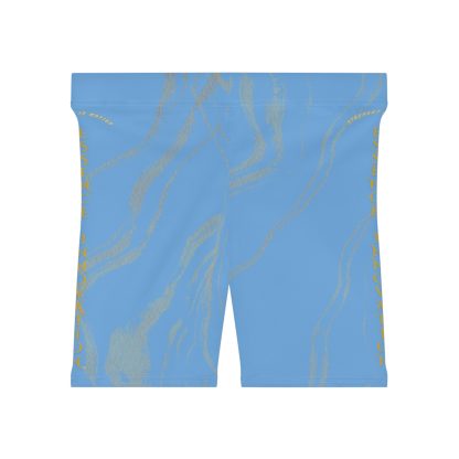 Seek More BSS XIV | EI Sports Biker Shorts | Light Blue - Image 2