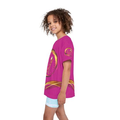 Essence Elite Youth XLIX | Elite Sports Jersey | Girls Pink - Image 5