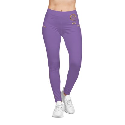 Seek More Premium XIX | EI Sports Leggings | Light Purple - Image 3