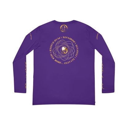 Seek More Performance XVI | EI Sports LS V-Neck | Purple - Image 2