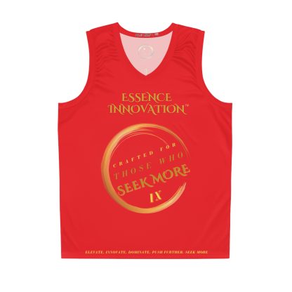 Seek More Dominance IX | EI Sports Basketball Jersey | Red