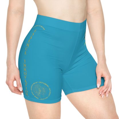 Seek More BS XV | EI Sports Biker Shorts | Turquoise - Image 3