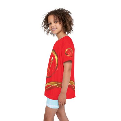 Essence Elite Youth XLII | Elite Sports Jersey | Girls Red - Image 5