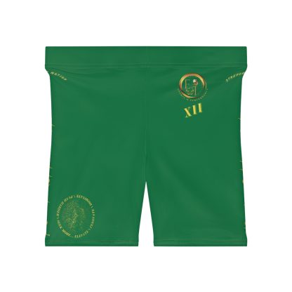 Seek More BS XII | EI Sports Biker Shorts | Dark Green