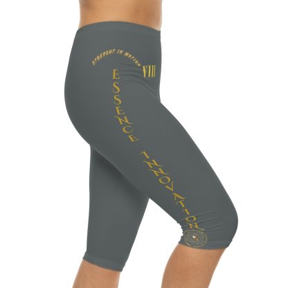 Seek More CL VIII | Capri Leggings | EI Sports | Dark Grey - Image 5