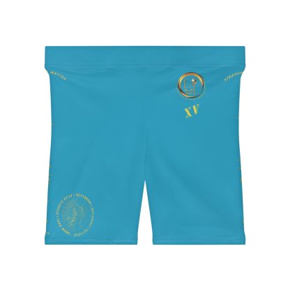 Seek More BS XV | EI Sports Biker Shorts | Turquoise