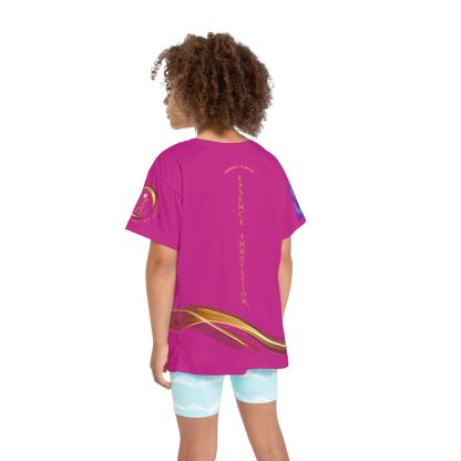 Essence Elite Youth XLIX | Elite Sports Jersey | Girls Pink - Image 4