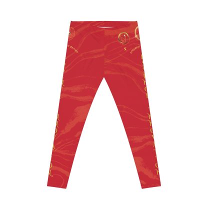 Seek More Premium S X | EI Sports Leggings | Dark Red