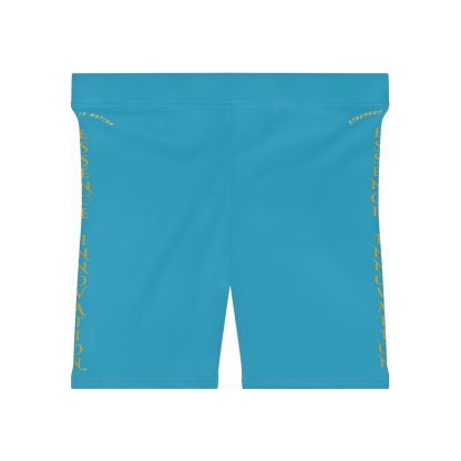 Seek More BS XV | EI Sports Biker Shorts | Turquoise - Image 2