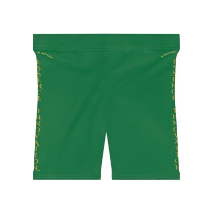 Seek More BS XII | EI Sports Biker Shorts | Dark Green - Image 2