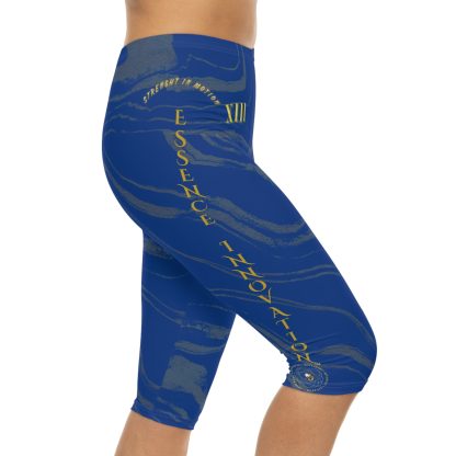 Seek More CLS XIII | Capri Leggings | EI Sports | Dark Blue - Image 5