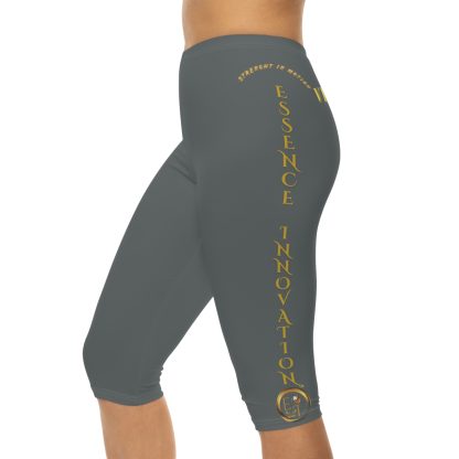 Seek More CL VIII | Capri Leggings | EI Sports | Dark Grey - Image 6