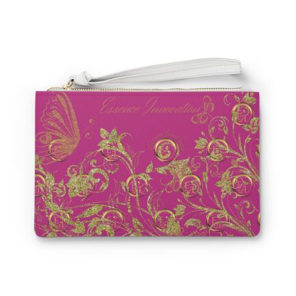 Pink Clutch Bag | EssenceInnoCreate | Bold Accessories