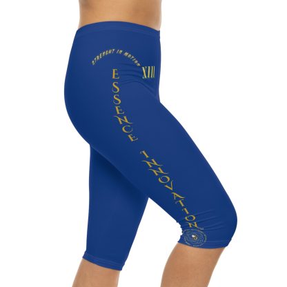 Seek More CL XIII | Capri Leggings | EI Sports | Dark Blue - Image 5