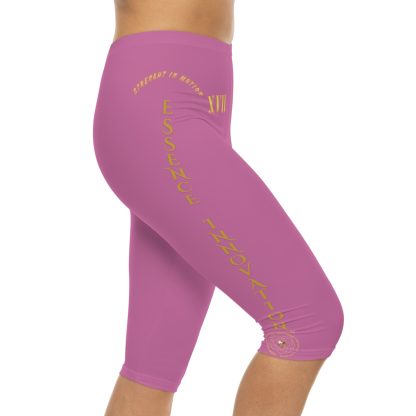 Seek More CL XVII | Capri Leggings | EI Sports | Light Pink - Image 5