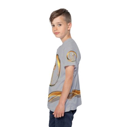 Essence Elite Youth LVIII | Elite Sports Jersey | Boys Light Grey - Image 5