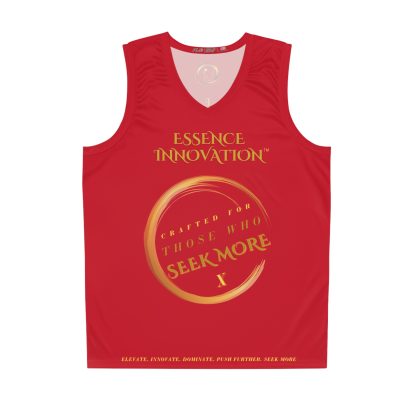 Seek More Dominance X | EI Sports Basketball Jersey | Dark Red