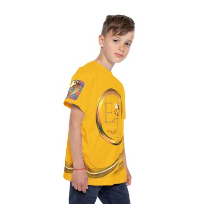 Essence Elite Youth LVII | Elite Sports Jersey | Boys Yellow - Image 6