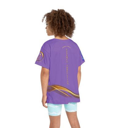 Essence Elite Youth XLVI | Elite Sports Jersey | Girls Soft Purple - Image 4