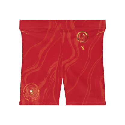 Seek More BSS X | EI Sports Biker Shorts | Dark Red