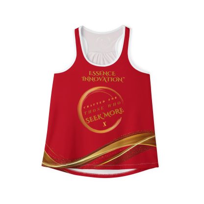 Seek More Luxe~T X | EI Sports Racerback Tank | Dark Red