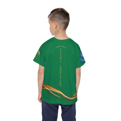 Essence Elite Youth LV | Elite Sports Jersey | Boys Dark Green - Image 4