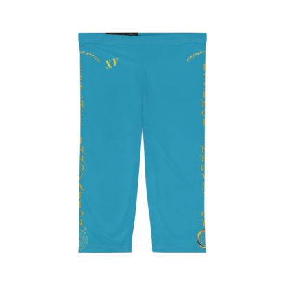 Seek More CL XV | Capri Leggings | EI Sports | Turquoise