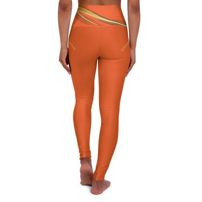 Seek More Luxe XI | EI Sports HW Leggings | Orange - Image 2