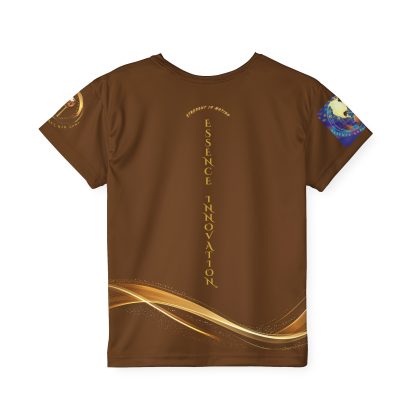 Essence Elite Youth LIV | Elite Sports Jersey | Boys Brown - Image 2