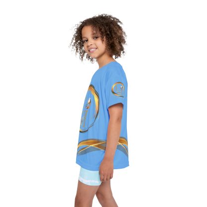 Essence Elite Youth XLV | Elite Sports Jersey | Girls Light Blue - Image 5