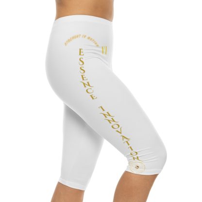 Seek More CL VI | Capri Leggings | EI Sports | White - Image 5