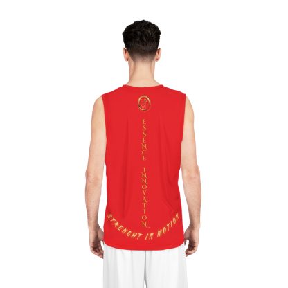 Seek More Dominance IX | EI Sports Basketball Jersey | Red - Image 4