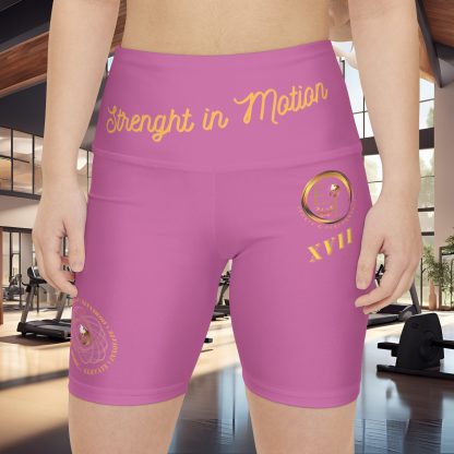 Seek More WS XVII | EI Sports Workout Shorts | Lte Pink - Image 3