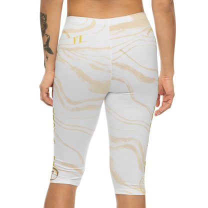 Seek More CLS VI | Capri Leggings | EI Sports | White - Image 4